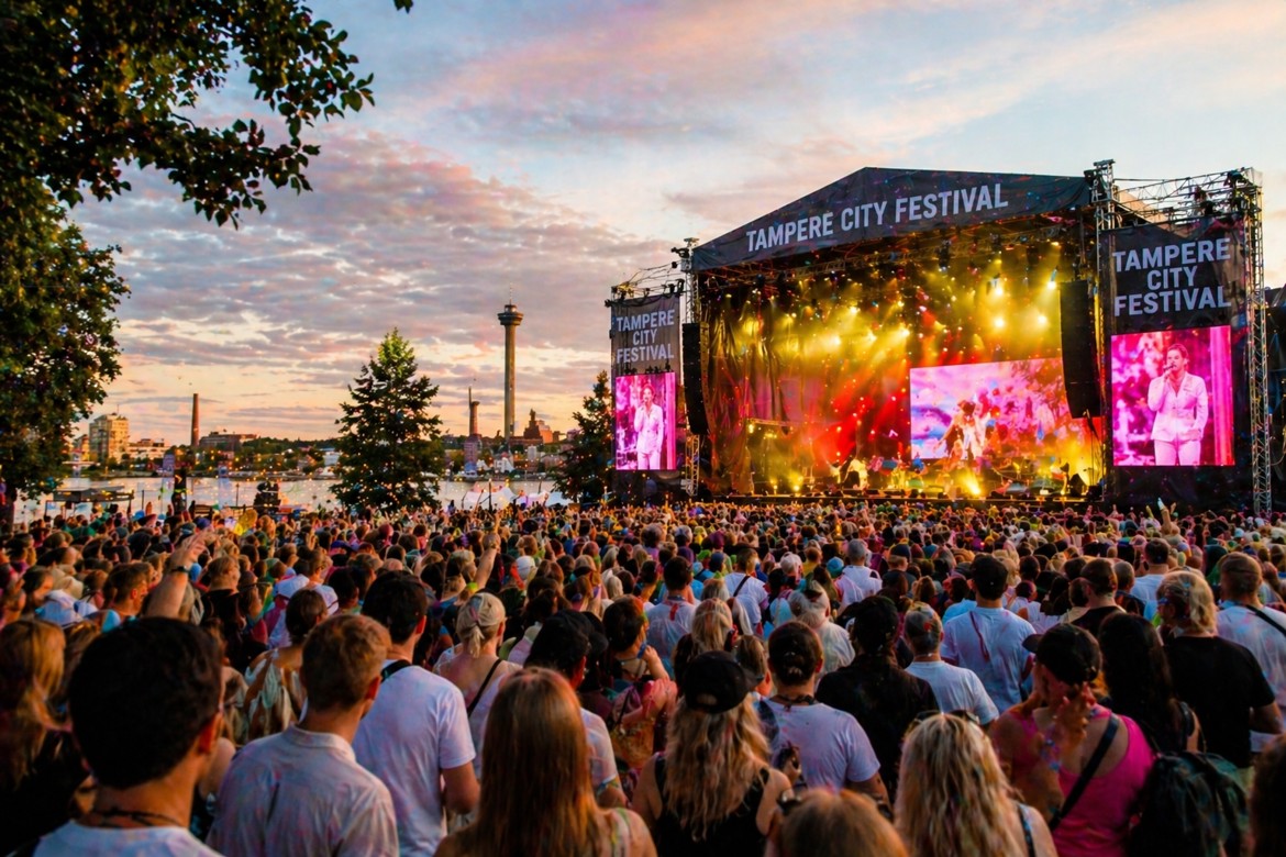 Auringonlasku, Tampere City Festival.