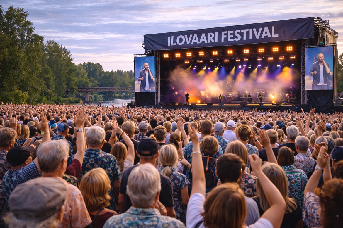Ilovaari-festivalin ilta Joensuussa.