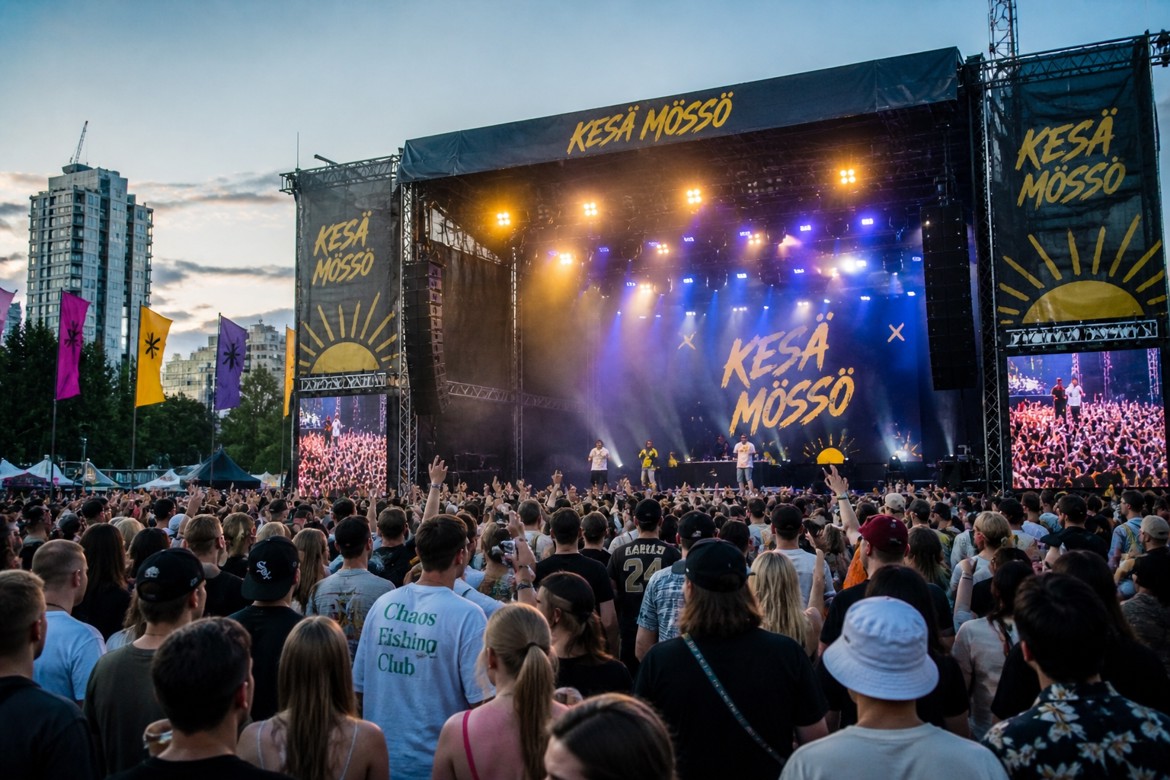 Kesä Mössö festivaalit.