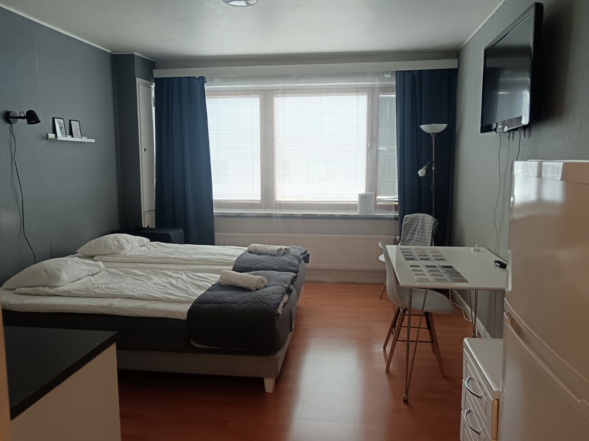 Festarimajoitus Oulu: 1h + avok + kh, 25,0 m²