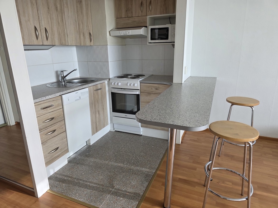 Festarimajoitus Turku: 2h + kk, 44,0 m²