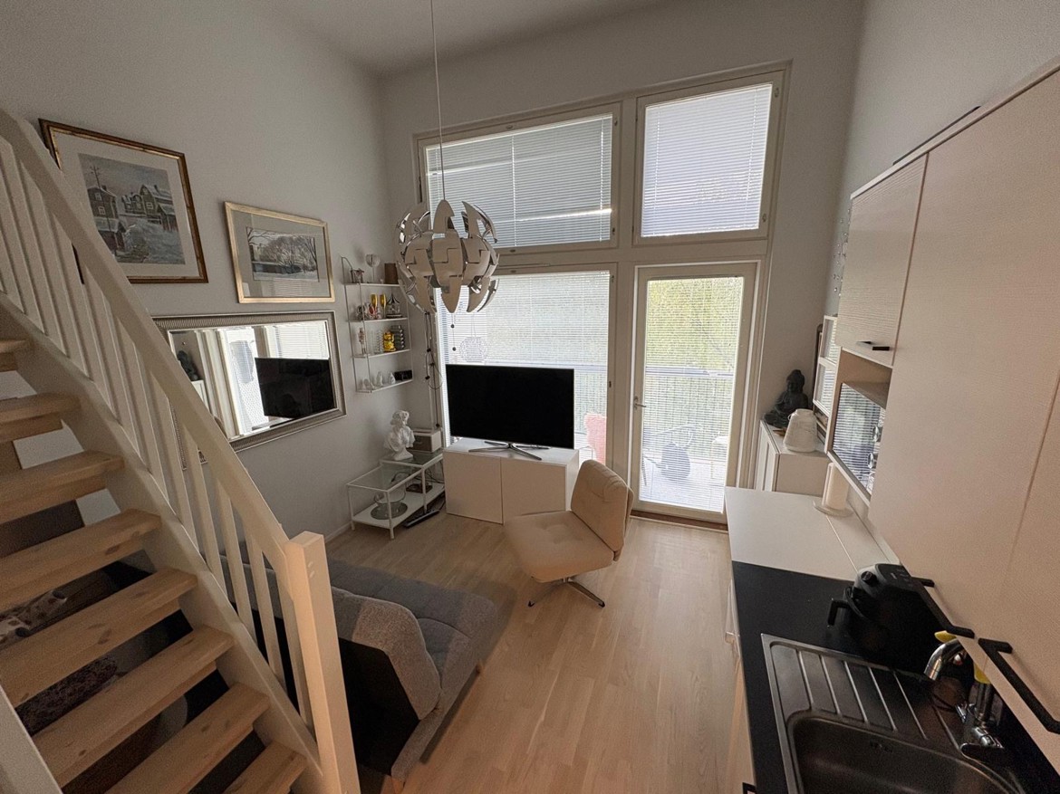 Festarimajoitus Tampere: Kerrostalo, 1h+parvi, 37,0 m²