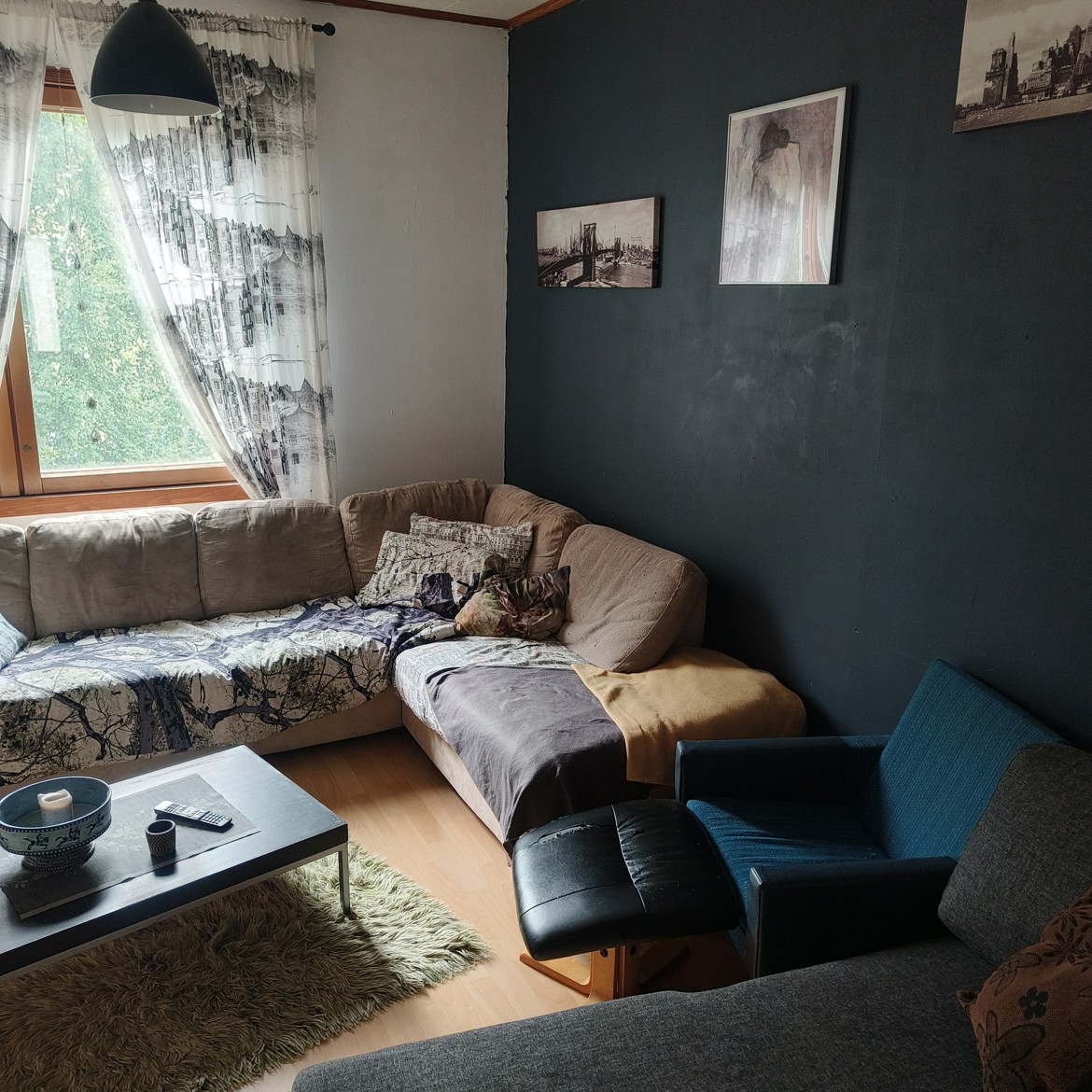 Festarimajoitus Tampere - Olohuone