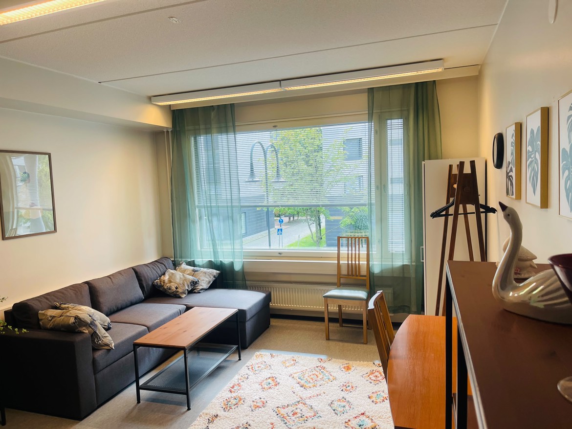 Festarimajoitus Tampere: Kerrostalo, 1h+k+ s, 26,0 m²