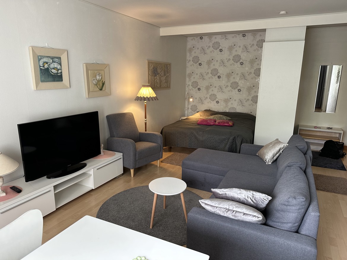 Festarimajoitus Seinäjoki: Kerrostalo, 1h+kk+kh+vh+p, 35,0 m²