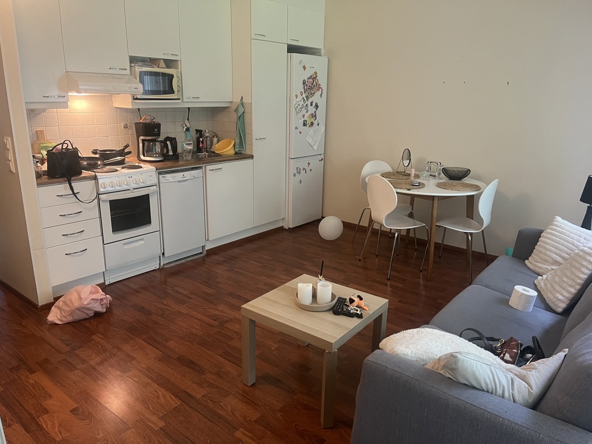 Festarimajoitus Joensuu: Luhtitalo, 2h+tk+kph, 45,0 m²